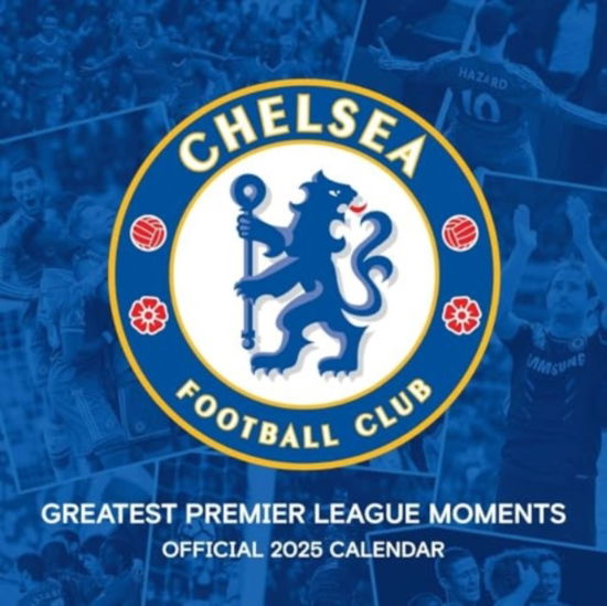 Cover for Chelsea FC Legends Square Calendar 2025 (Calendar) (2024)