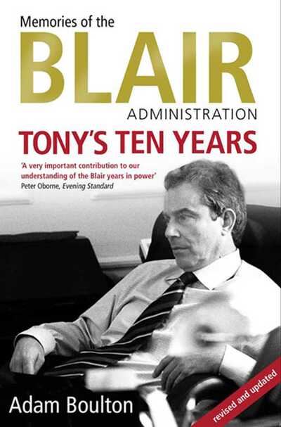 Cover for A. Boulton · Tony's Ten Years (Book)