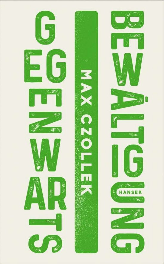 Cover for Czollek · Gegenwartsbewältigung (Buch)