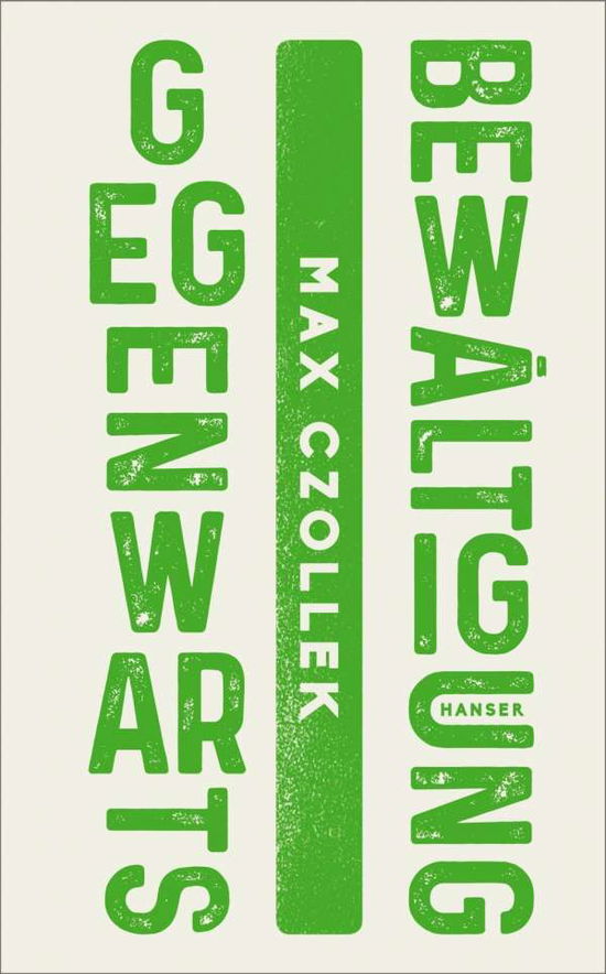 Cover for Czollek · Gegenwartsbewältigung (Bok)