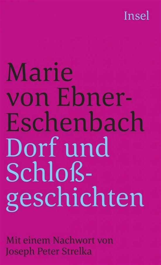 Cover for Marie Von Ebner-eschenbach · Insel Tb.1272 Ebner.dorf-u.schloßgesch (Book)