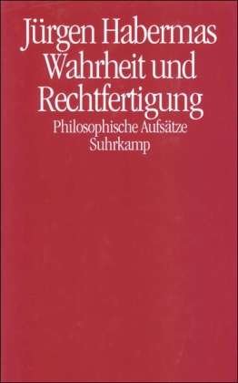 Cover for Jürgen Habermas · Wahrheit U.rechtfertigung (Book)