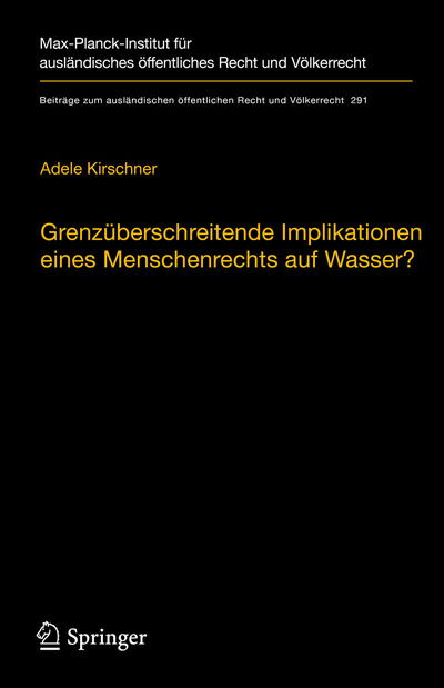 Cover for Kirschner · Grenzüberschreitende Implikat (Book) (2020)