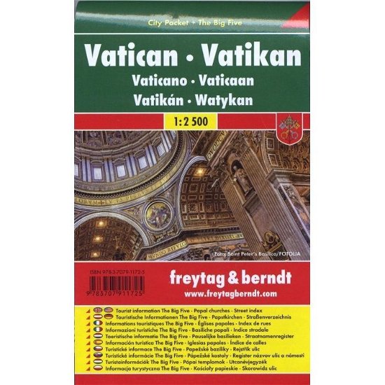Cover for Freytag-berndt Und Artaria Kg · Freytag Berndt Stadtpl. Vatikan.city P. (Map)