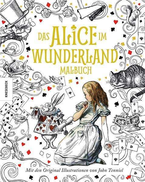 Cover for Carroll · Das Alice im Wunderland Malbuch (Book)