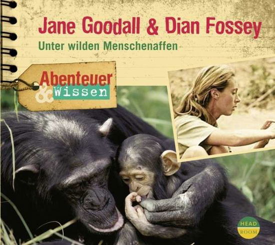 Cover for Abenteuer &amp; Wissen · Jane Goodall &amp; Dian Fossey.unter Wilden Menschenaf (CD) (2014)