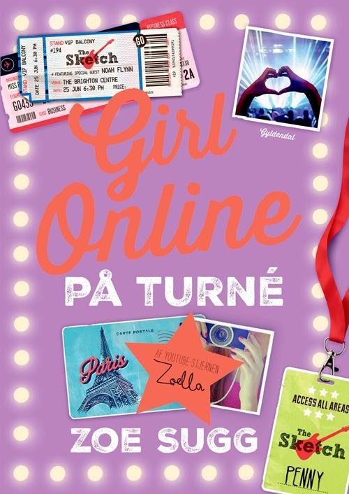 Cover for Zoe Sugg · Girl Online: Girl Online 2 - På turné (Gebundesens Buch) [1. Ausgabe] (2016)