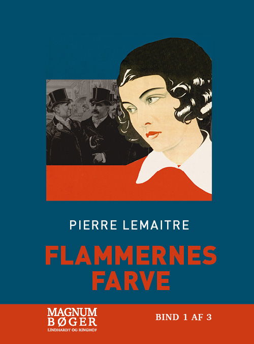 Cover for Pierre Lemaitre · Flammernes farve (Sewn Spine Book) [1º edição] (2018)