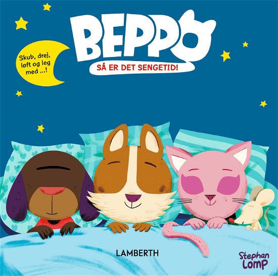 Cover for Stephan Lomp · Beppo: Beppo - Så er det sengetid (Cardboard Book) [1th edição] (2023)