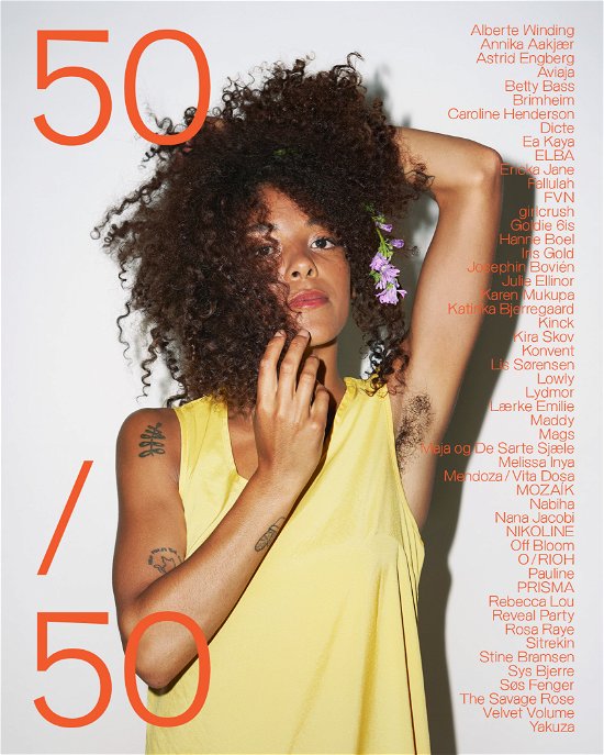 Cover for Christina Jensen og Merle Mejlby · 50/50 (Hardcover bog) [1. udgave] (2022)