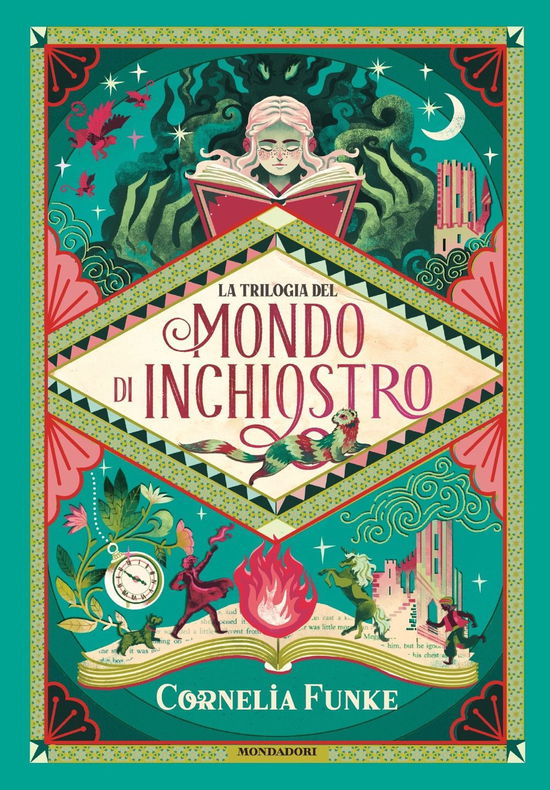 Cover for Cornelia Funke · La Trilogia Del Mondo Di Inchiostro (Book)