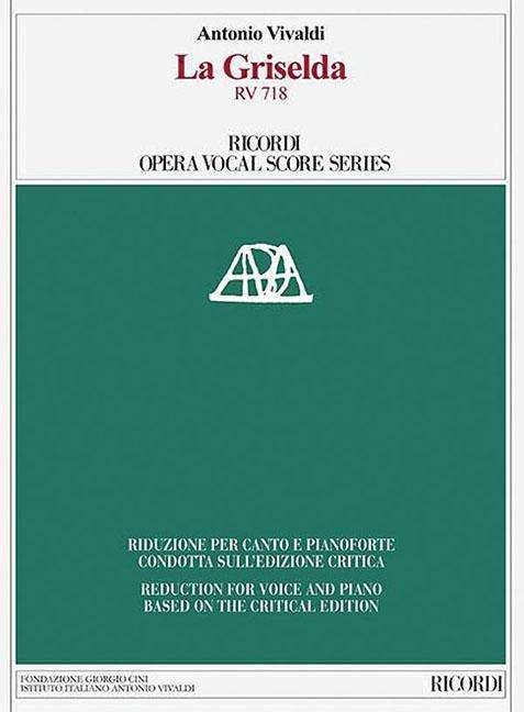 La Griselda Rv 718 -  - Other - HAL LEONARD - 9788875929725 - May 1, 2017