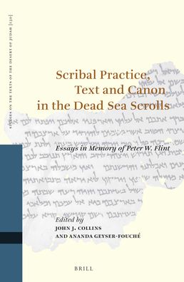 Cover for John J. Collins · Scribal Practice, Text and Canon in the Dead Sea Scrolls (Hardcover Book) (2019)