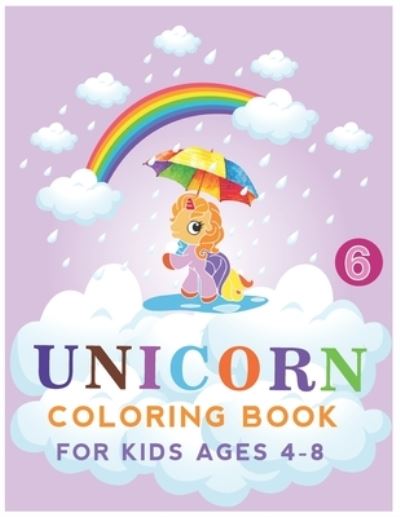 Cover for Layla Abu Othman · Unicorn Coloring Book for Kids Ages 4-8 (Paperback Book) (2020)