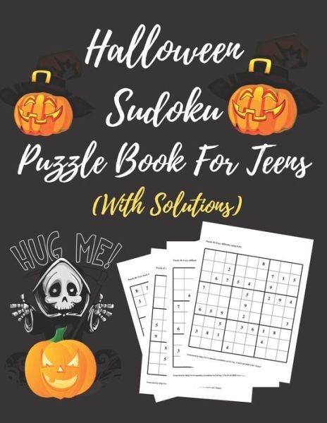 Cover for 9392 Printing Press · Halloween Sudoku Puzzle Book For Teens (Paperback Bog) (2020)