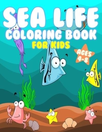 Cover for Hicham Mansouri · Sea Life Coloring book (Taschenbuch) (2020)