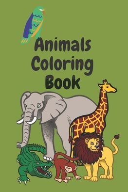 Cover for Pocket Publishier · Animals Coloring Book (Pocketbok) (2020)