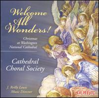 Welcome All Wonders - Cathedral Choral Society / Lewis / Plutz / Nassor - Musik - Gothic - 0000334922726 - 7 september 2004