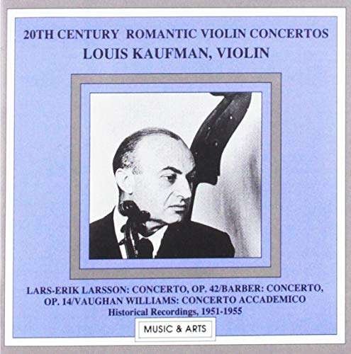 Cover for Kaufman · 20th Century Romantic Violin (CD) (2013)