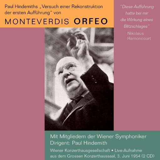 Cover for Monteverdi / Bringon / Vso / Hindemith · Monteverdis Orfeo (CD) (2010)