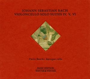 Cover for Bach / Beschi · Solo Cello Suites 4-6 (CD) (1998)