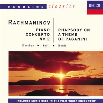 Cover for Rachmaninov · Piano Concerto No. 2 / Rhapsody On A Theme of Paganini (CD)