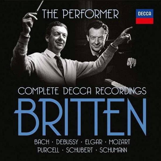 Cover for Benjamin Britten · Britten the Performer (CD) [Box set] (2013)