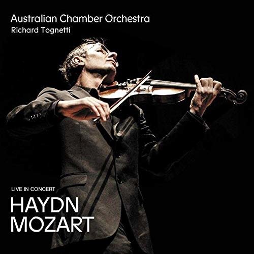 Cover for Richard Tognetti / Australian Chamber Orchestra · Haydn Symphonies 49 &amp; 104 / Mozart Symphony No. 25 (CD) (2020)