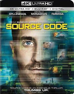 Cover for Source Code (4K UHD Blu-ray) (2018)