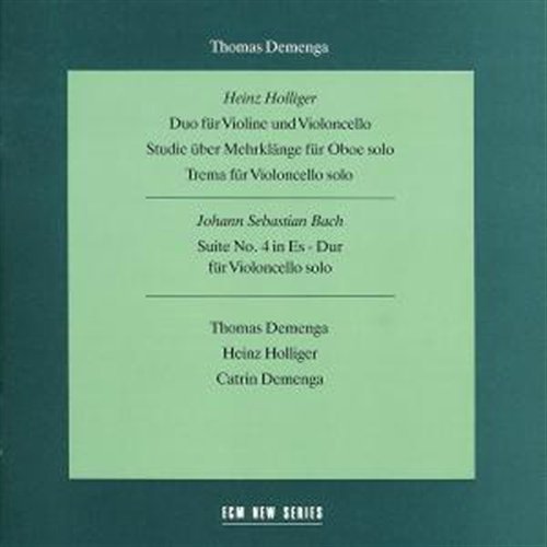 Cellosuite Nr. 4/duo - Demenga Thomas / Holliger / Demenga C - Música - SUN - 0042283330726 - 1 de diciembre de 1987