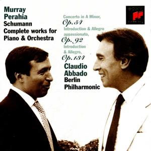 Cover for Schumann / Perahia · Piano Concerto / Introduction &amp; Allegro (CD) (2008)