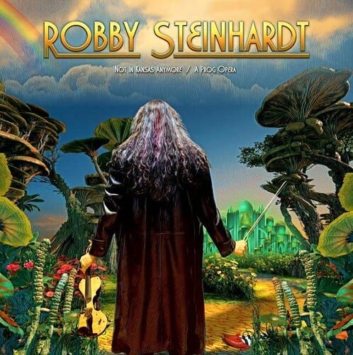 Cover for Robby Steinhardt · Not in Kansas Anymore (CD) (2023)