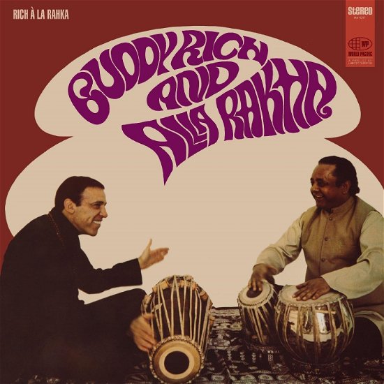 Cover for Buddy Rich &amp; Alla Rakha · Rich à la Rakha (CD) (2024)
