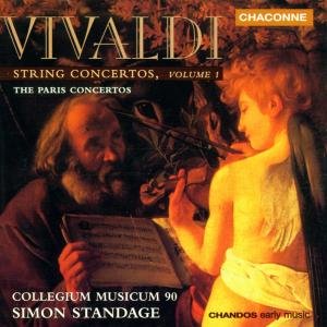String Concerti 1 / Paris Concerti - Vivaldi / Collegium Musicum 90 / Standage - Musik - CHN - 0095115064726 - November 30, 1999