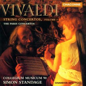 String Concerti 1 / Paris Concerti - Vivaldi / Collegium Musicum 90 / Standage - Musikk - CHN - 0095115064726 - 30. november 1999