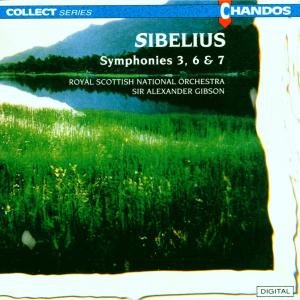 Cover for Jean Sibelius · Symphony No.3,6,7 (CD) (2008)