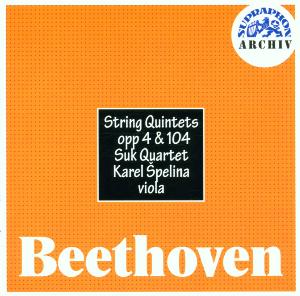 String Quintets Op 4 & Op 104 - Beethoven / Suk Quartet - Música - SUPRAPHON - 0099925344726 - 19 de novembro de 1999