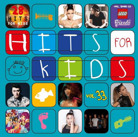 Hits for Kids Vol. 33 - Diverse Artister - Musiikki -  - 0600753598726 - tiistai 26. toukokuuta 2015