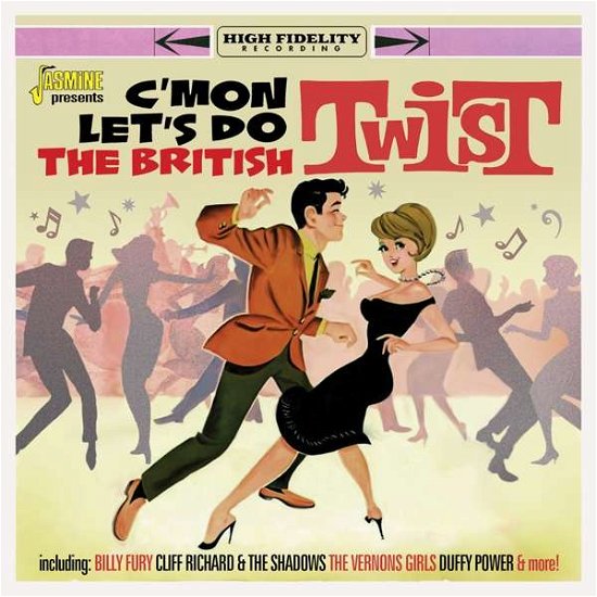 Cover for C'mon Let's Do The British Twist (CD) (2021)