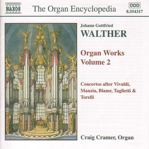 Cover for Craig Cramer · Waltherorgan Music Vol 2 (CD) (2000)