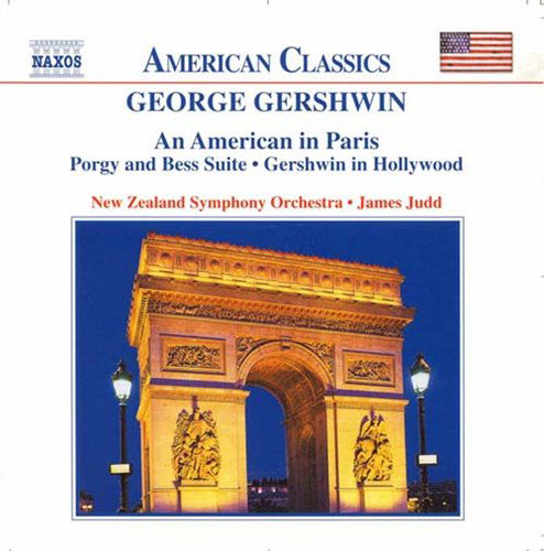 Gershwinan American In Paris - New Zealand Sojudd - Musiikki - NAXOS - 0636943910726 - maanantai 1. huhtikuuta 2002