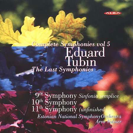 Cover for Tubin Eduard · Symphonien Nr.9-11 (CD)