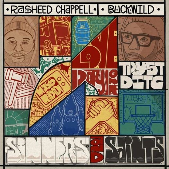Cover for Chappell, Rasheed &amp; Buckwild · Sinners And Saints (CD) (2020)