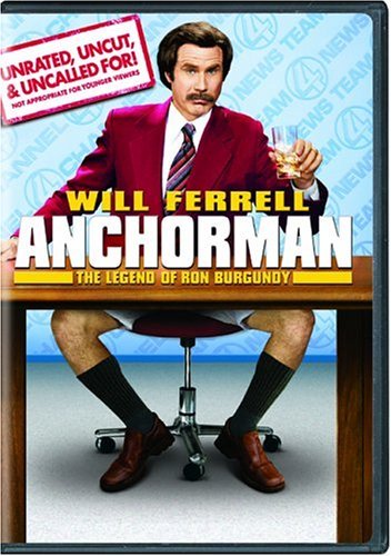 Cover for Anchorman: the Legend of Ron Burgundy (DVD) (2004)