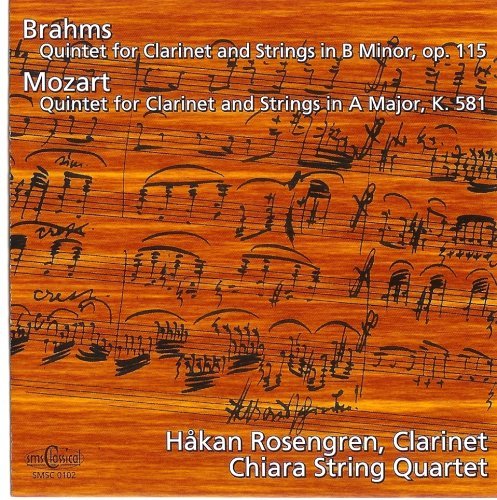 Cover for Brahms / Mozart · Quintets for Clarinet &amp; Strings (CD) (2008)