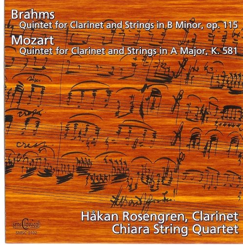 Quintets for Clarinet & Strings - Brahms / Mozart - Musik - Sms Classical - 0697875016726 - 14. Oktober 2008