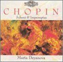 Cover for Chopin / Deyanova · Complete Scherzi &amp; Impromptus (CD) (1992)