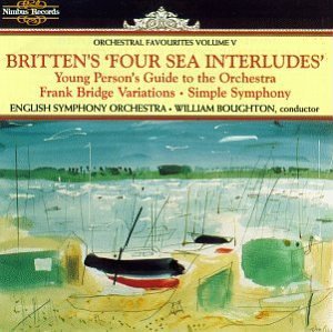 Cover for B. Britten · Four Sea Interludes From (CD) (1997)