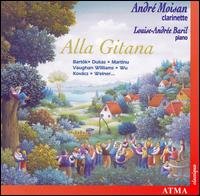 Alla Gitana - Andre Moisan - Musiikki - ATMA CLASSIQUE - 0722056218726 - torstai 1. huhtikuuta 1999