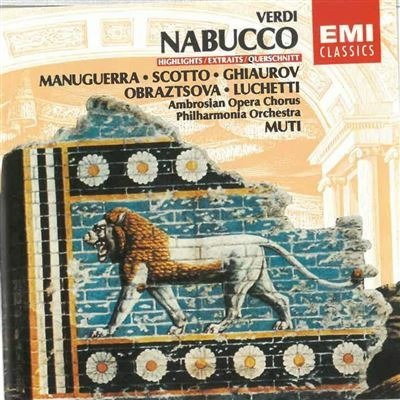 Cover for Giuseppe Verdi  · Nabucco (CD)
